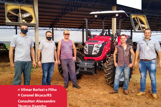 Entrega de trator agricola yanmar solis menegazzo maquinas agricolas %282%29