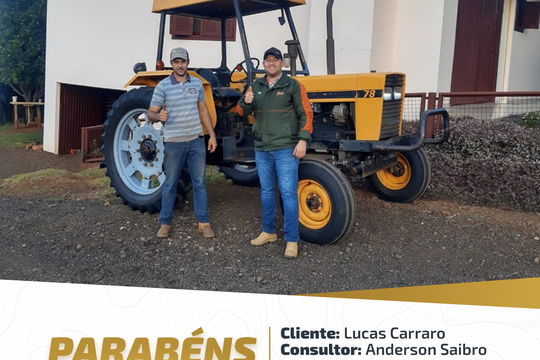 Entrega trator seminovo chapeco %281%29